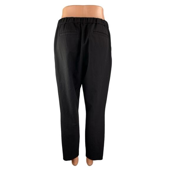 Tommy Hilfiger Women's Black High Waist Straight Leg Trousers Dress Pants Size 6 - Picture 2 of 4